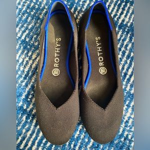 Women’s Black Rothy’s Flats Size 9